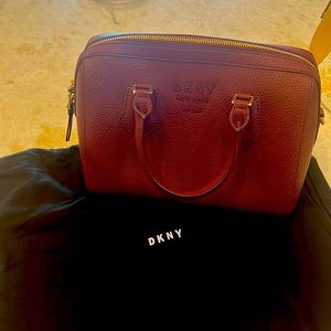 DKNY mini duffle crossbody bag